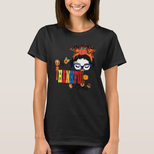 One Thankful Mama T-Shirt (Vorderseite)