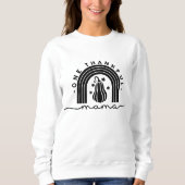 One Thankful Mama Typografy Sweatshirt (Vorderseite)
