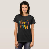 One Thankful Nona Fall Autumn Thanksgiving T-Shirt (Vorne ganz)