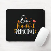 One Thankful School Principal Fall Erntedank Mousepad (Mit Mouse)
