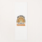 One Thankful Science Teacher Groovy Erntedank R Yogamatte (Vorderseite)