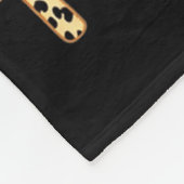 One Thankful Teacher Funny Cute Turkey Thanksgivin Fleecedecke (Ecke)