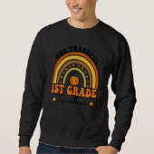 One Thankful Teacher Thanksgiving 1st Grade Teache Sweatshirt (Vorderseite)