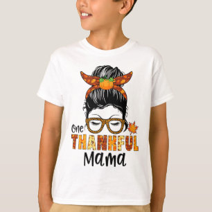 One Thankous Mama Funny Herbst Herbst Erntedank T-Shirt