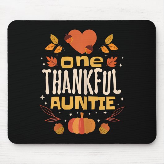 One Thanktie Fall Erntedank Tante Mousepad (Vorne)