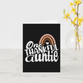 One Thanktie Funny Herbst Herbst Erntedank Karte (Gelbe Blume)