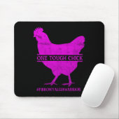 One Tough Chick Fibromyalgie Warrior - Bewusstsein Mousepad (Mit Mouse)