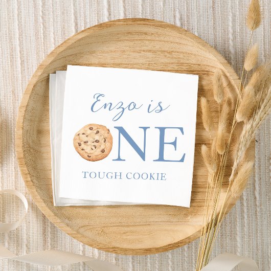 One Tough Cookie Birthday Napkins Serviette