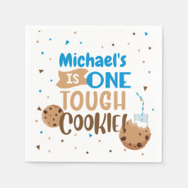 One Tough Cookie Erster Geburtstag Napkins Serviette