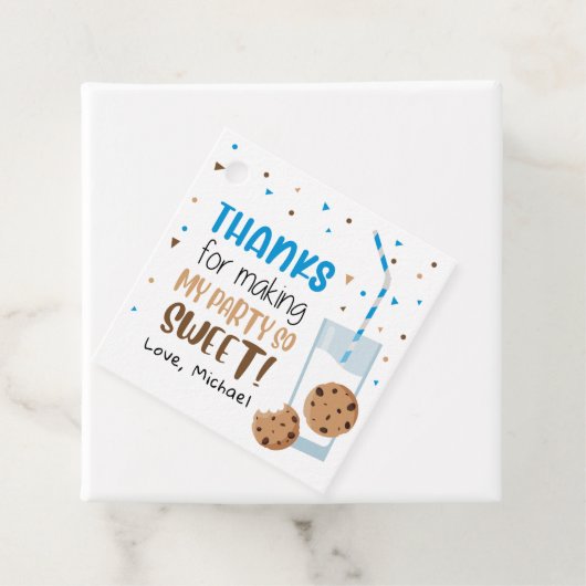 One Tough Cookie First Birthday Fevor Geschenkanhänger (Beispiel)