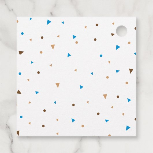 One Tough Cookie First Birthday Fevor Geschenkanhänger (Rückseite)