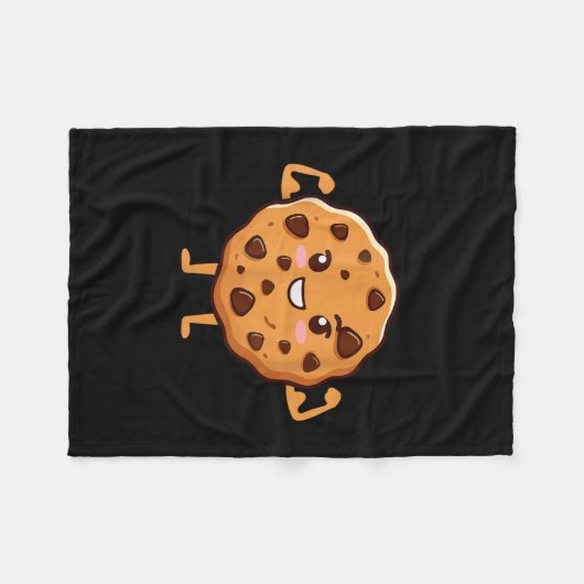 One Tough Cookie  Fleecedecke (Vorderseite (Horizontal))