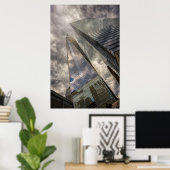 One Tower New York City Manhattan Image Poster (Heimbüro)