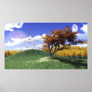 One Tree Hill Print Poster