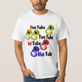 One Tuba Two Tuba T-Shirt (Vorderseite)