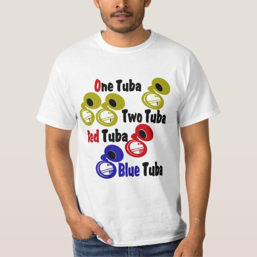 One Tuba Two Tuba T-Shirt (Vorderseite)