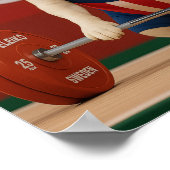 "One, Two, Grunt!" Poster (Ecke)