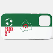 One, two, three lebte Algerien IPhone case (Rückseite (Horizontal))
