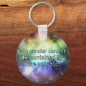 One Universe Keychain Schlüsselanhänger (Vorderseite)