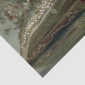 One Upon a Time Ballerina with Swan Seidenpapier (Ausschnitt)