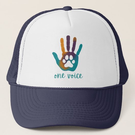 One Voice Trucker Hat Truckerkappe (Vorderseite)