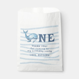 ONE WALE 1. Geburtstag unter dem Meer Vielen Dank Geschenktütchen
