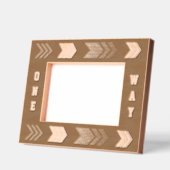 One Way Etched Wooden Frame Engraved Frames Geätzte Rahmen (Links)