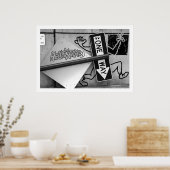 "One Way" nach Hell's Kitchen New York City Poster (Küche)