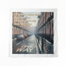 One Way Street Tapestry