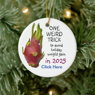 "One Weird Trick" Anzeige Keramikornament
