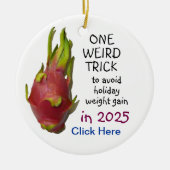 "One Weird Trick"-Werbung Keramikornament (Vorne)