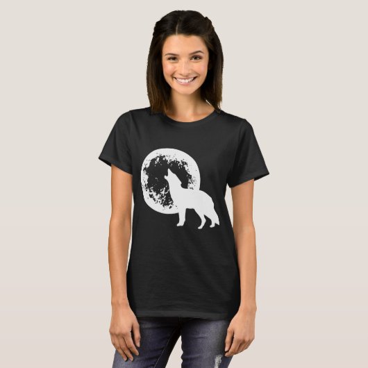 One Wolf Moon T-Shirt (Vorne ganz)