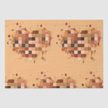 One World Heart Tissue Paper