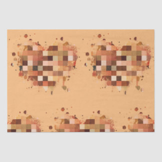 One World Heart Tissue Paper Seidenpapier