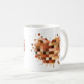 One World Herz Tasse (VorderseiteRechts)
