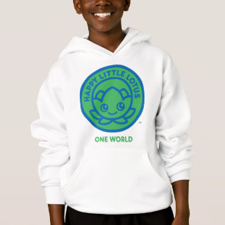 ONE WORLD Hoodie, Happy Little Lotus, HLL_03 Hoodie