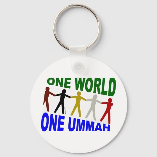 One World One Ummah Schlüsselanhänger (Vorderseite)