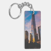 One World Tower Sehenswürdigkeit 1 World Trade Cen Schlüsselanhänger (Vorderseite links)
