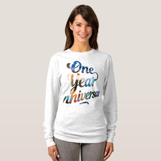 One Year Anniversary Long Sleeves Top (Vorne ganz)