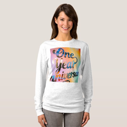 One Year Anniversary Long Sleeves Top (Vorne ganz)