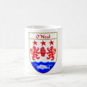 O'Neal-Wappen/Familienwappen Kaffeetasse (Mittel)