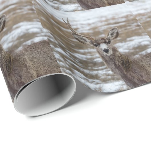 OneAntlerDeer.jpg Geschenkpapier (Rolleneckpunkt)
