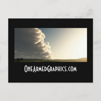 OneArmedGraphics.com Postcard Postkarte
