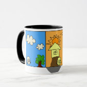 Oneday mug マグカップ tasse (Vorderseite Links)
