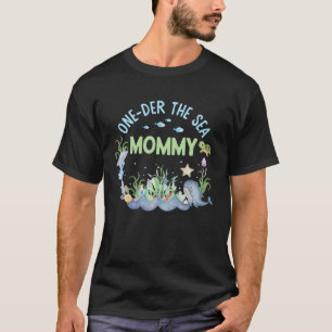 Oneder am Meer Mama 1. Geburtstag Junge Mädchen Fa T-Shirt