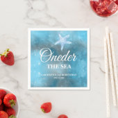 Oneder The Sea 1. Geburtstag Serviette (Beispiel)