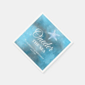 Oneder The Sea 1. Geburtstag Serviette (Ecke)