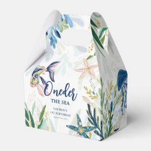 Oneder the Sea Coastal 1. Geburtstag Geschenkschachtel