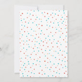 Oneder The Sea First Birthday Invitation Einladung (Rückseite)