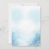 Oneder the Sea Party 1st Birthday Invitation Einladung (Rückseite)